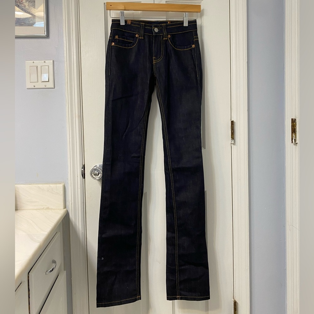 Notify Straight-leg Jeans, New Condition, Indigo Denim, Size 25